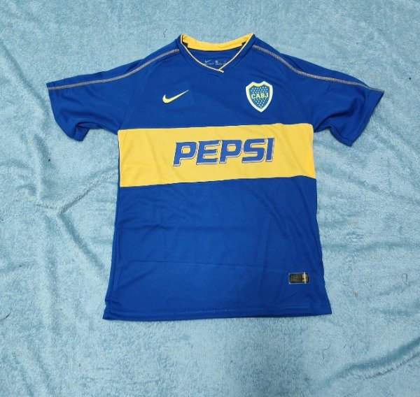 CAMISETA RETRO BOCA 2003 TEVEZ