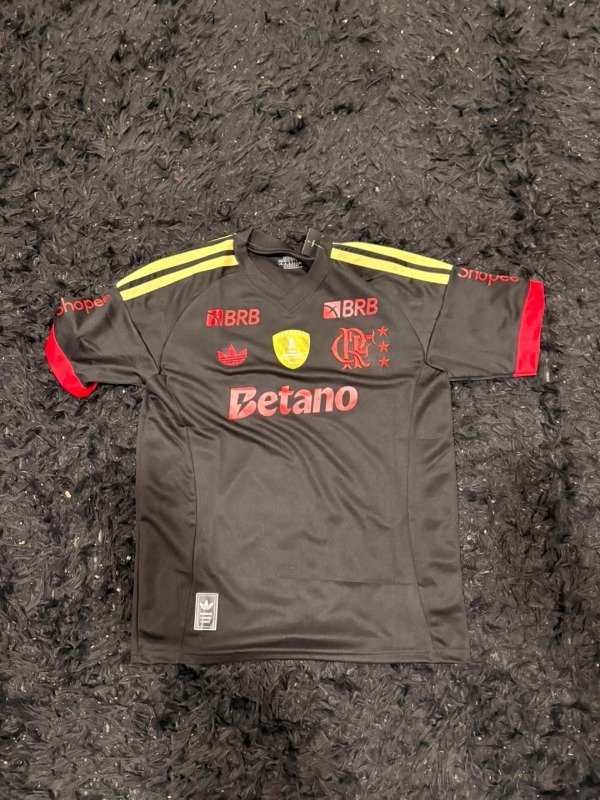 CAMISETA 2026 FLAMENGO NEGRA