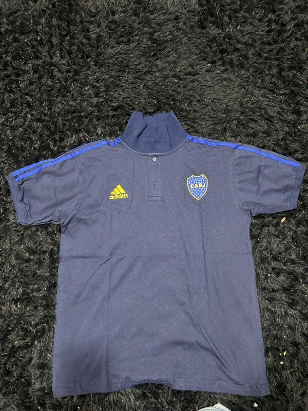 CHOMBA BOCA JUNIORS AZUL OSCURO