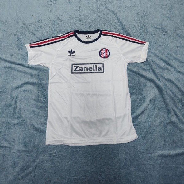 CAMISETA SAN LORENZO RETRO BLANCA