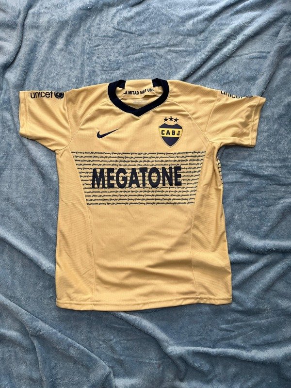 CAMISETA RETRO BOCA DORADA SUPLENTE 2007