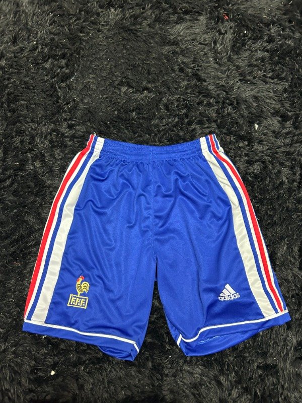 SHORT FRANCIA RETRO AZUL