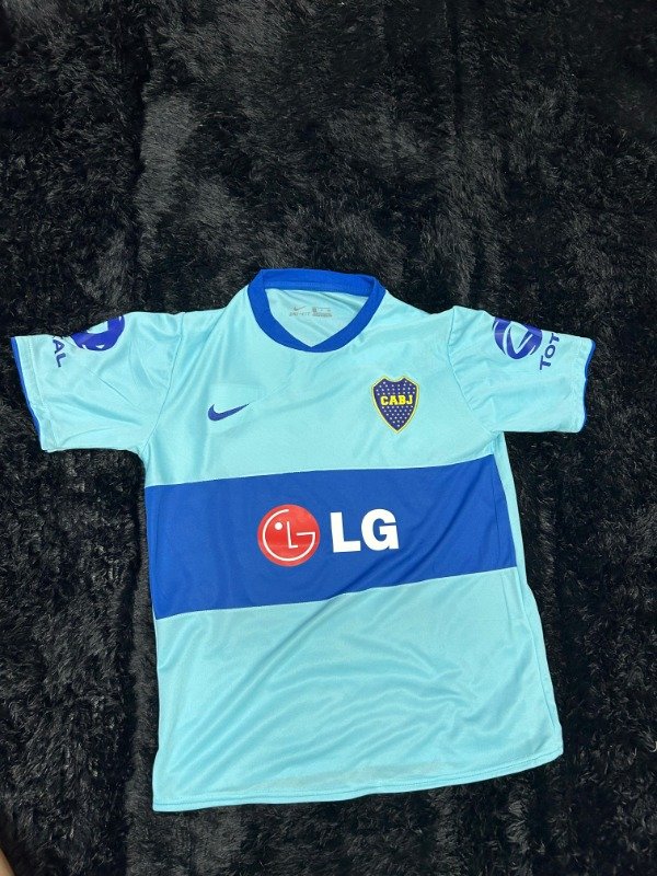 CAMISETA BOCA RETRO CELESTE 2012