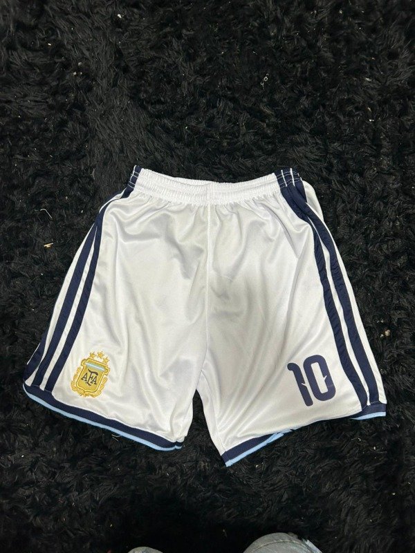SHORT ARGENTINA JUEGO BLANCO