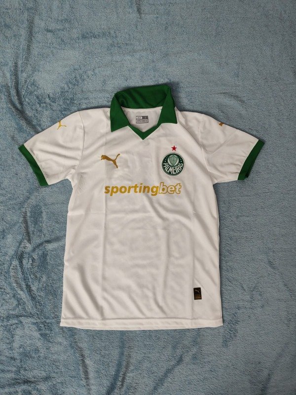 CAMISETA PALMEIRAS BLANCA