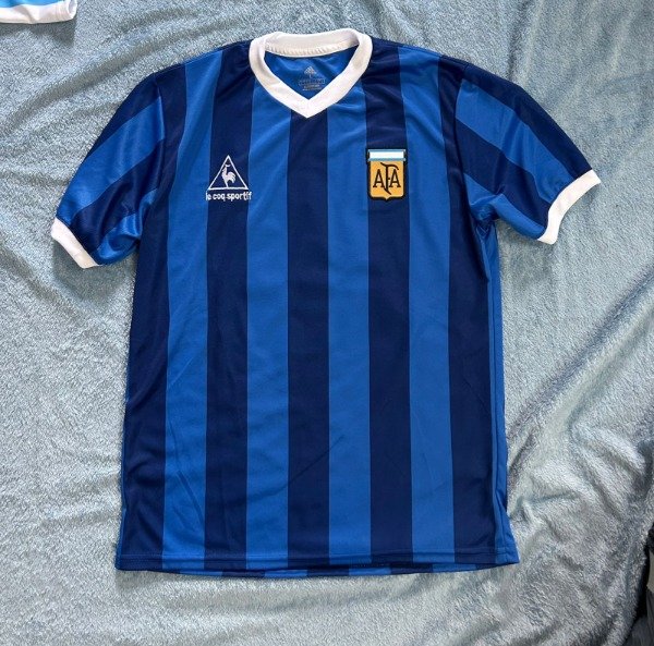 CAMISETA ARGENTINA 1986 SUPLENTE MARADONA