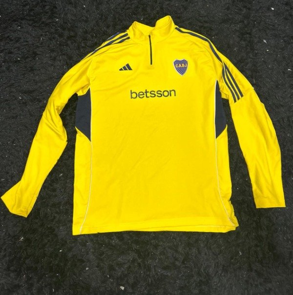 BUZO MEDIO CIERRA BOCA AMARILLO