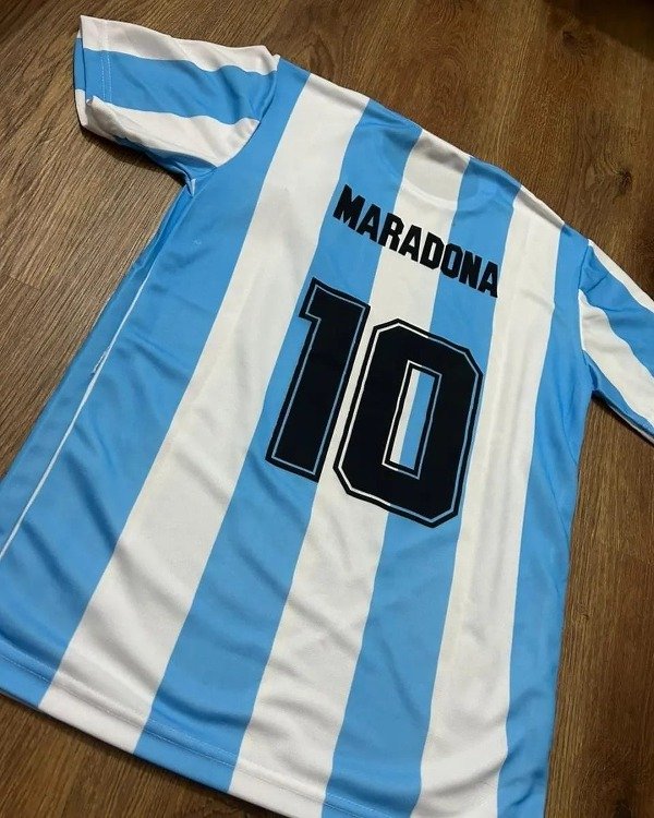 CAMISETA ARGENTINA MARADONA MUNDIAL 86