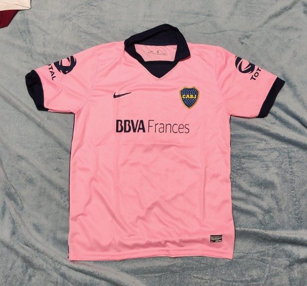 CAMISETA RETRO BOCA ROSA 2013