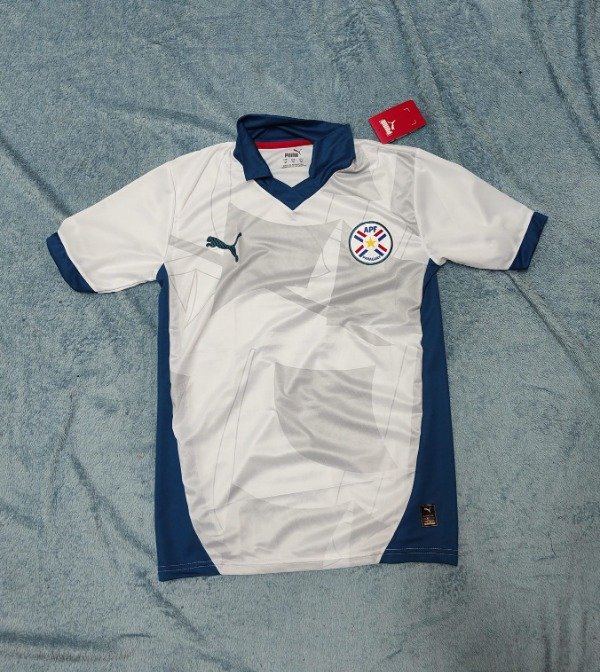 CAMISETA PARAGUAY BLANCA