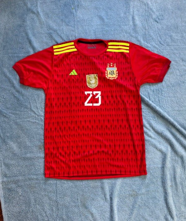 CAMISETA DIBU ROJA MUNDIAL